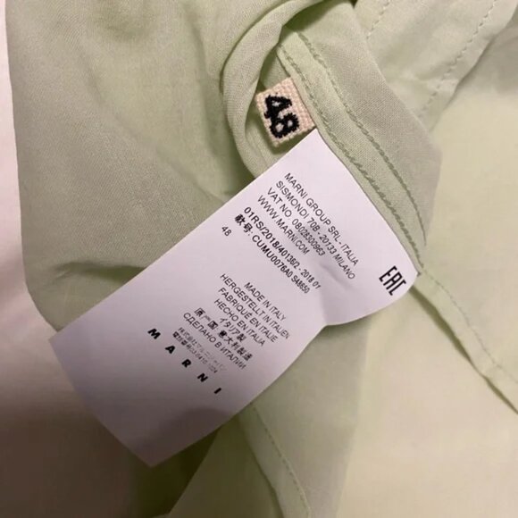 Marni Green Short Sleeve Shirt - Picture 4 of 4